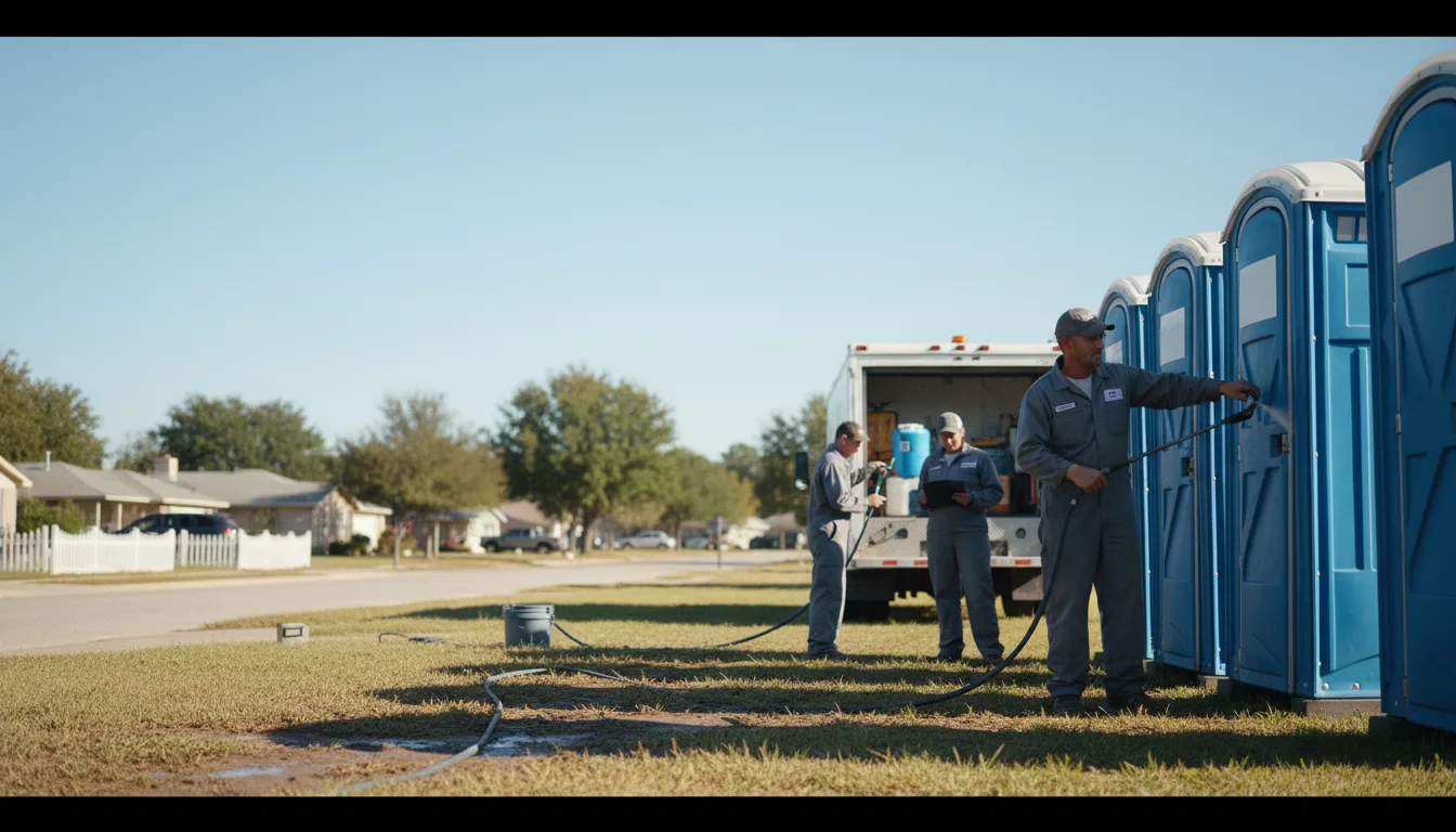 Long-Term Portable Toilet Rental in Witt, IL near me